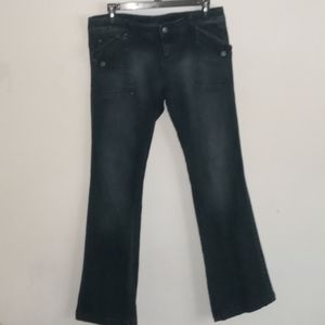 Women's Oakley Icon Dark Denim Bootcut Jeans sz 31